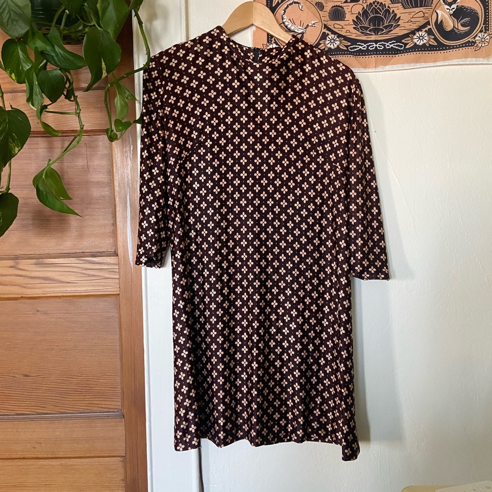 Vintage 70’s print dress